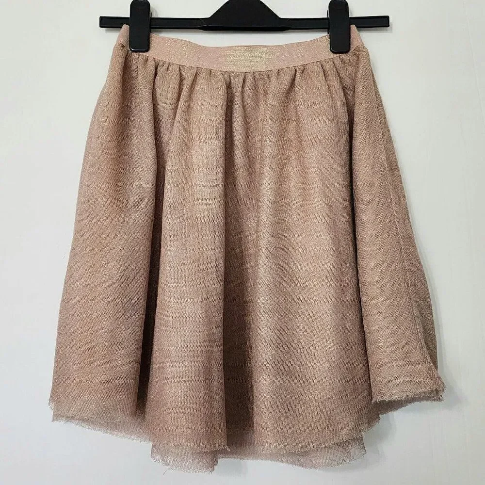 Gap Kids - Size XXL (14/16) Dusty Pink Tulle Layered‎ Shimmer Skirt